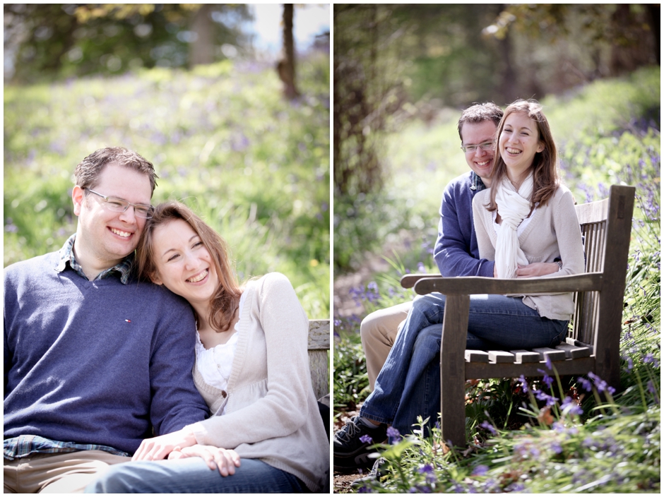 Michelle & James' Spring Engagement Photoshoot, Winkworth Arboretum, Surrey