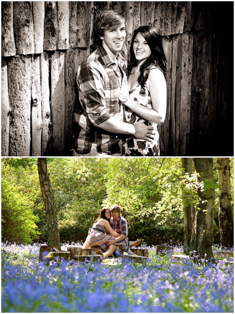 Lindsay and Cooper's Couple Photoshoot, Winkworth Arboretum, Surrey