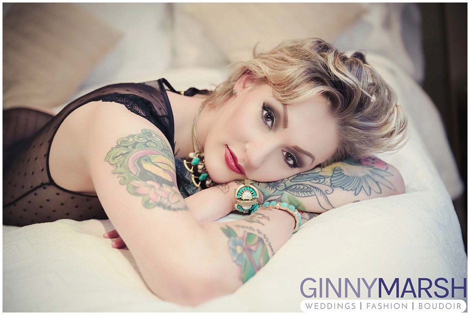 Modern & Vintage boudoir photographer surrey