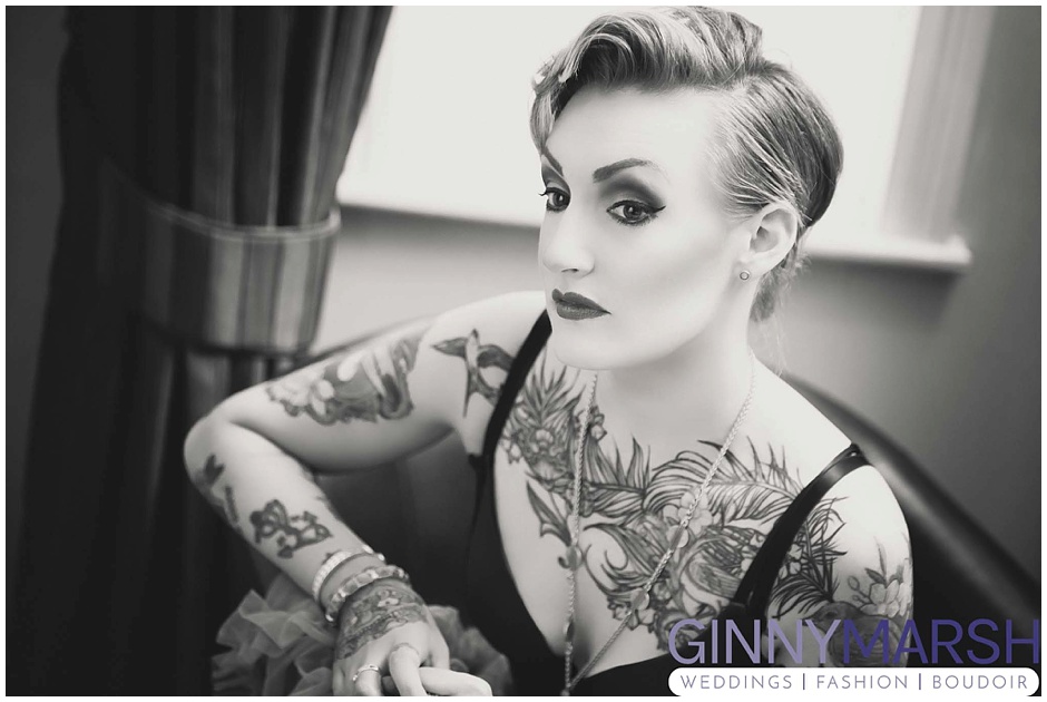 Modern & Vintage boudoir photographer surrey