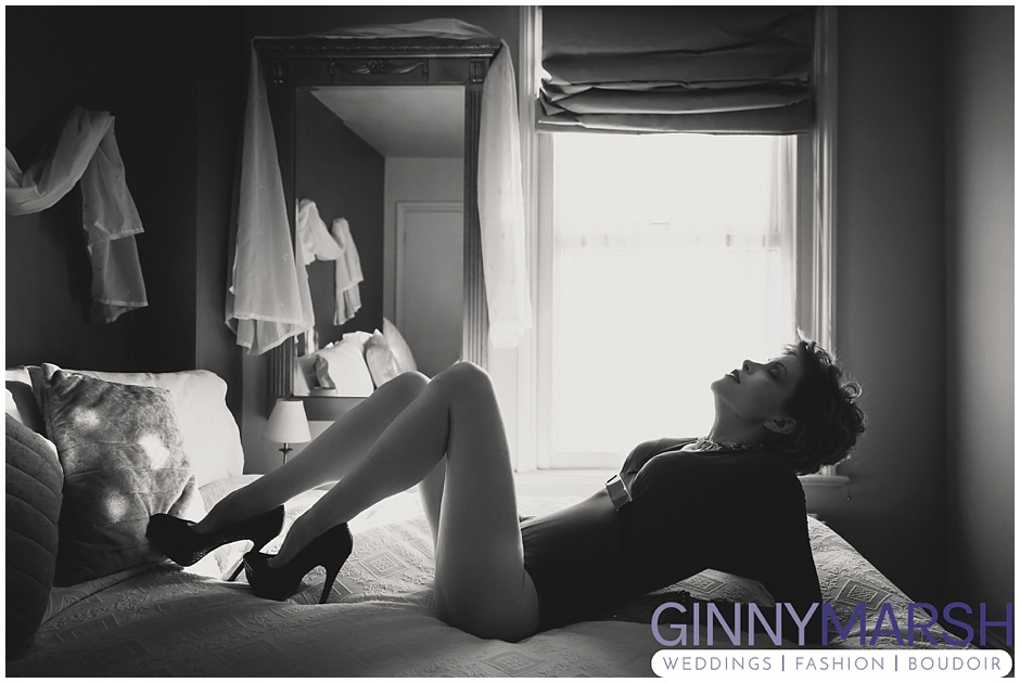 Boudoir Photography Through The Ages – 90's Glam Rock - Ginny