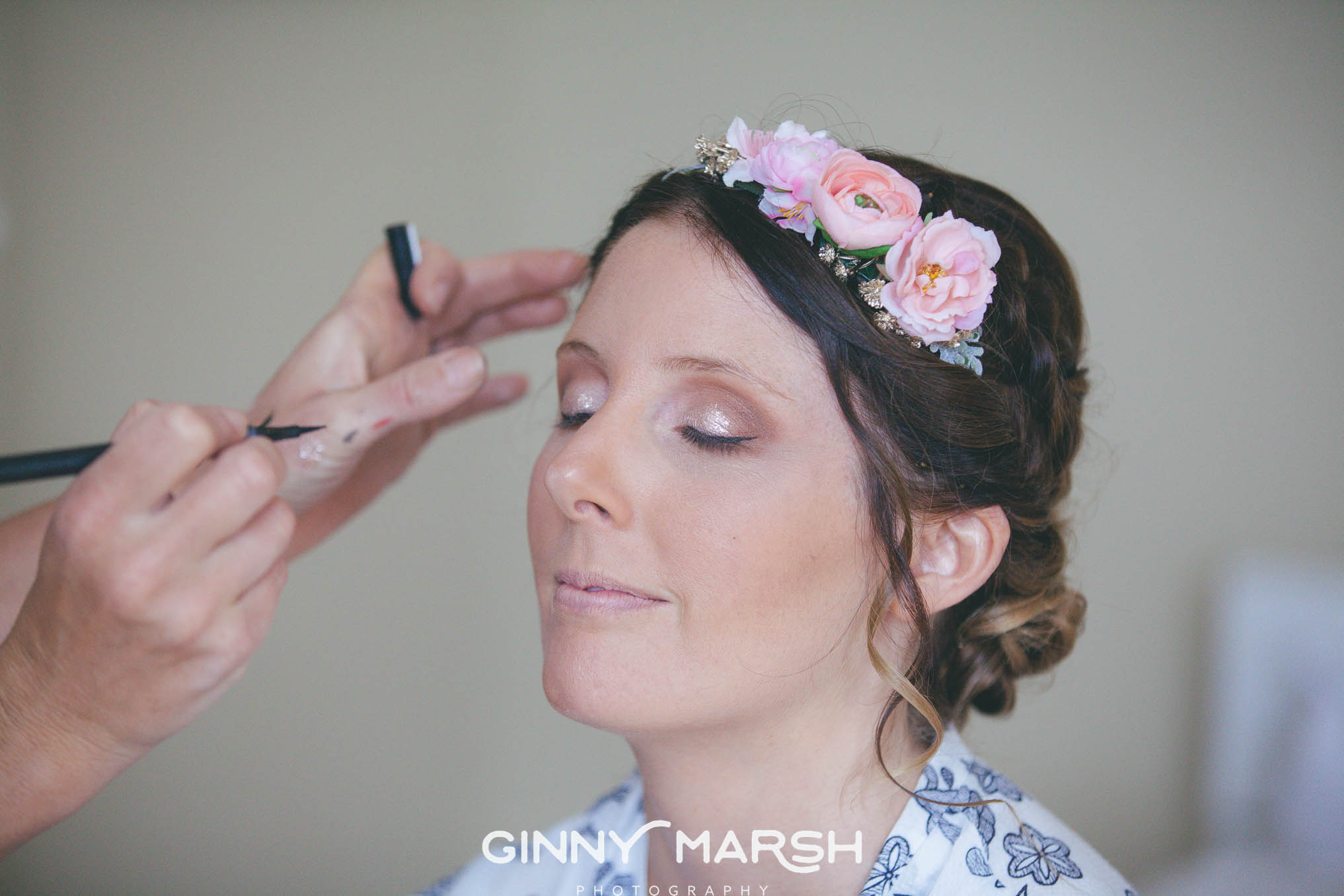 Tunnels Beaches wedding makeup