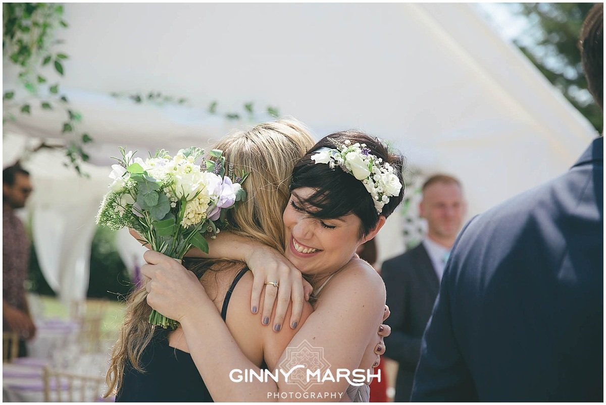 Boho Summer wedding photography | Groomes wedding venue Surrey