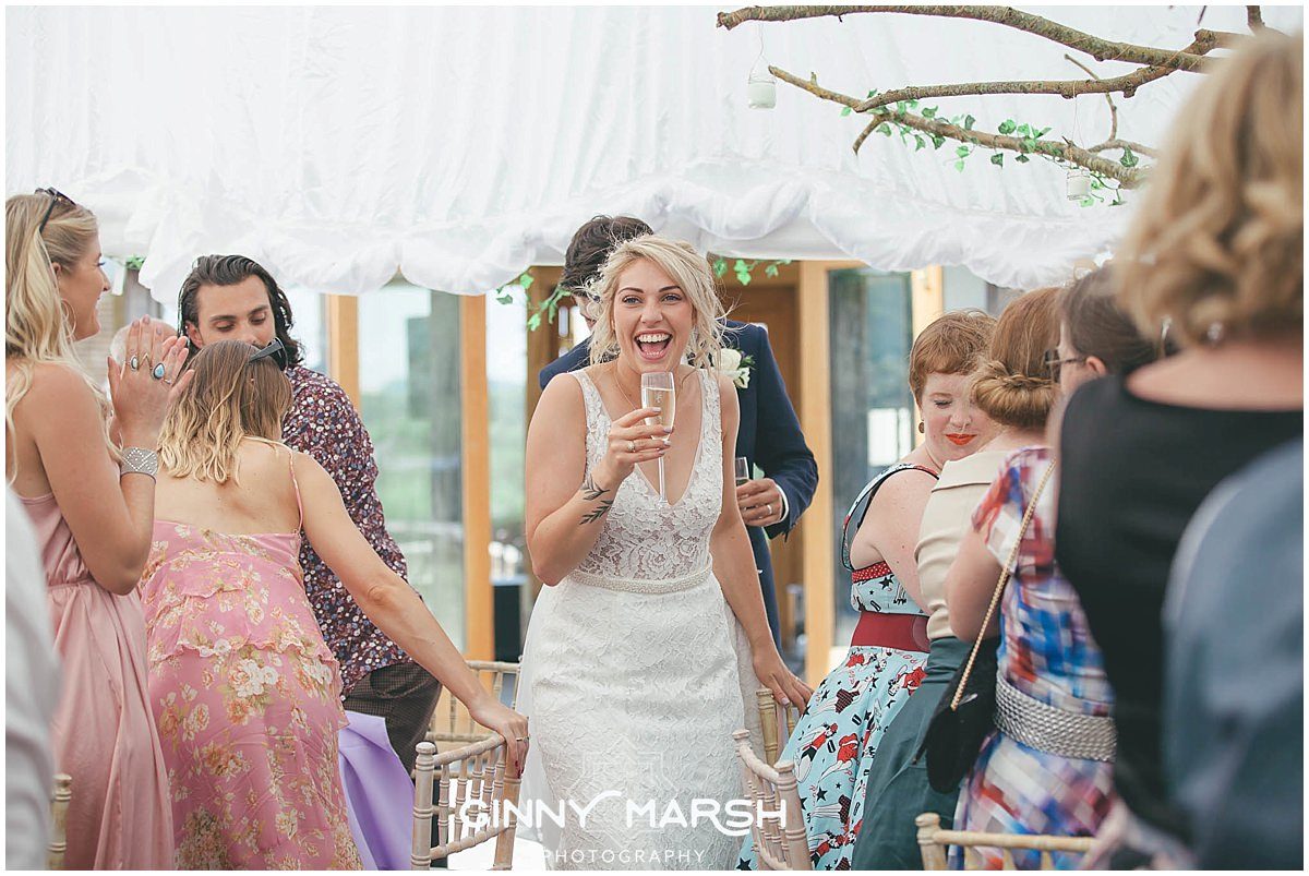 Boho Summer wedding photography | Groomes wedding venue Surrey