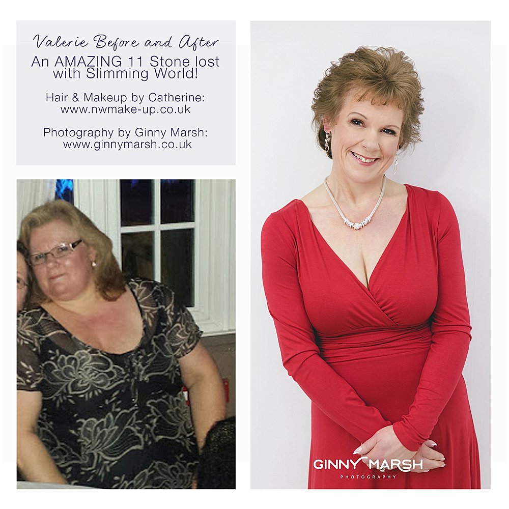 Valerie's before & after weightloss | Ginny Marsh Photography