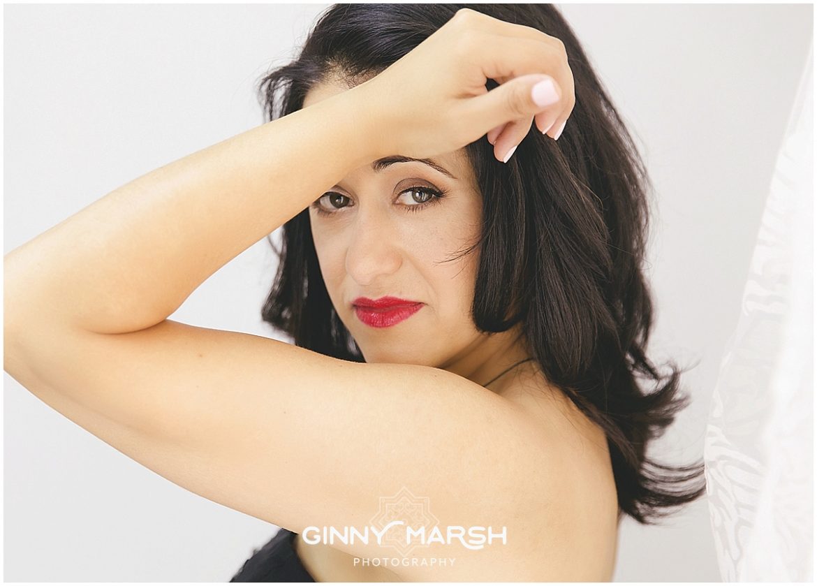 Mrs S. glamorous portrait shoot to celebrate weight loss | Ginny Marsh Photography