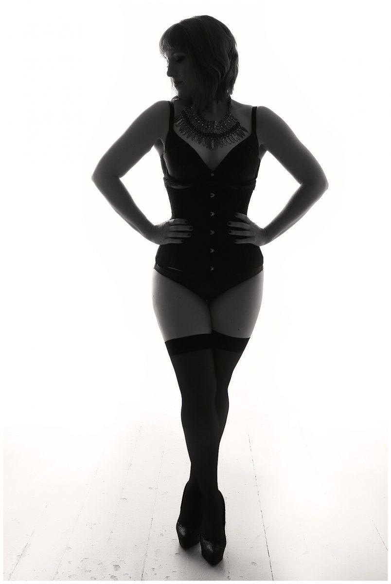 Ginny Marsh - weight loss boudoir photoshoot