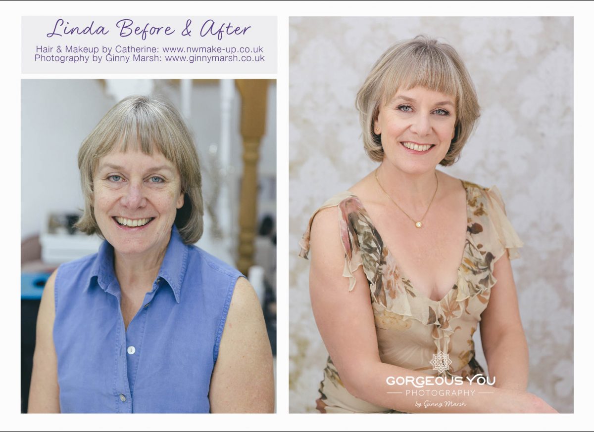 linda before and after | Gorgeous You Photography